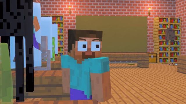 Monster School : DRAWING CHALLENGE (Minecraft Animation) смотреть онлайн
