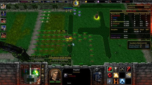 Warcraft 3 Classic HellHalt TD Competitive #176 lose stupid on 10 смотреть онлайн