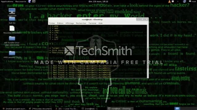 اختراق المواقع المصابة بثغرة sql بالكالي لينكس.hack site sql ..kali linux.. смотреть онлайн