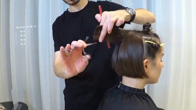 Как постричь стильное каре смотреть онлайн