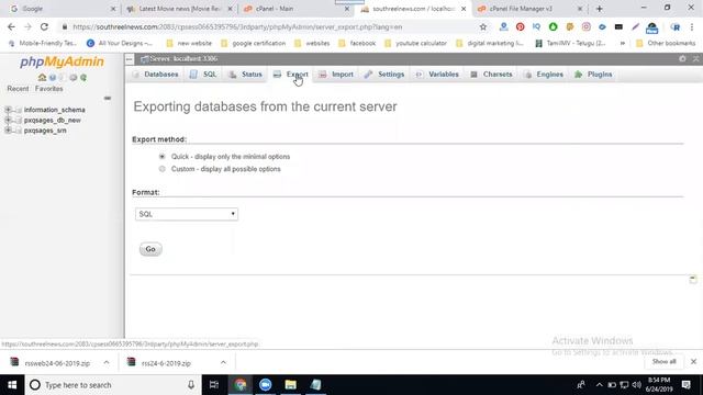 How to download dynamic website files and sql database using cpanel 2019 | DigitalMarketingTutorial смотреть онлайн
