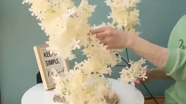 Ветка искусственная "Мелкоцвет" смотреть онлайн