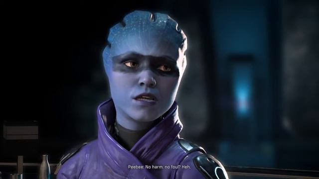 Mass Effect Andromeda Peebee Romance scene смотреть онлайн