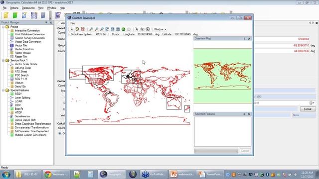 Geographic Calculator 2013 - Geodetic Administrative Tools смотреть онлайн