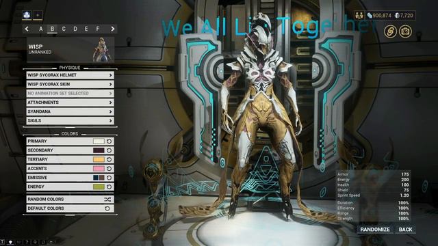 Quick Look Wisp Sycorax Skin by Vulbjorn | Warframe смотреть онлайн