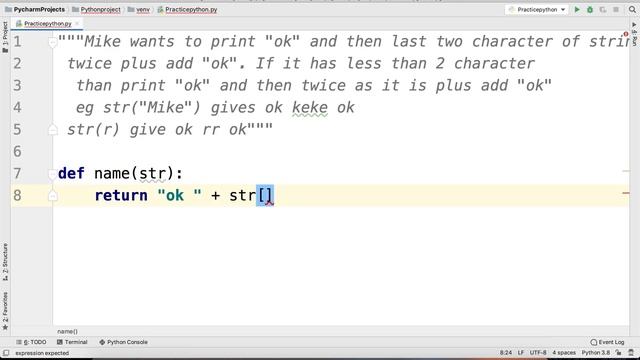 Python Practice Series 31 | Beginners | Level 1 | Basic | Twice last 2 Character | Programming Code смотреть онлайн