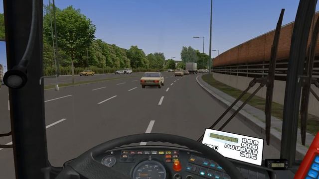 OMSI—Driving the electric D92 on line 92 смотреть онлайн