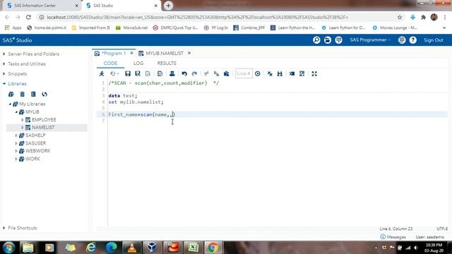 SAS CHARACTER FUNCTIONS - 3 | SAS SCAN FUNCTION | How to Split Text into Columns in Excel VS SAS смотреть онлайн