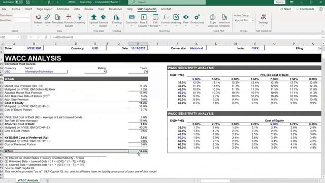 Capital IQ Course: CapIQ Excel Plug in Templates | Part 7 смотреть онлайн