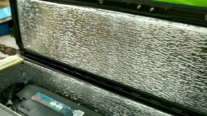 Аккумуляторный отсек на тракторе МТЗ 82.1