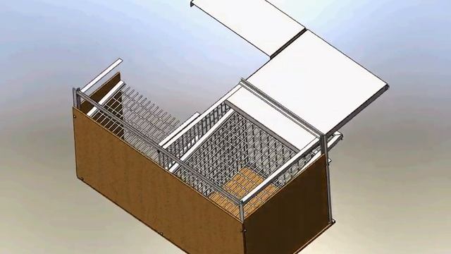 как сделать клетку для кур несушек своими руками смотреть онлайн