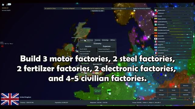 ROBLOX Rise of Nations UK ECONOMY GUIDE for Beginners! смотреть онлайн