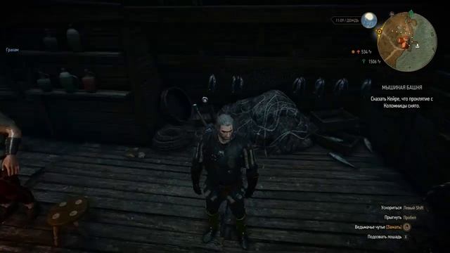 The Witcher 3 Wild Hunt: Помогаем ведьме очистить остров #7 смотреть онлайн