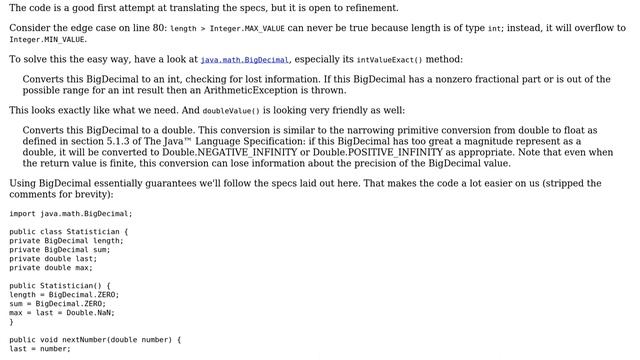 Code Review: Checking for a double parameter using Big Decimal (2 Solutions!!) смотреть онлайн