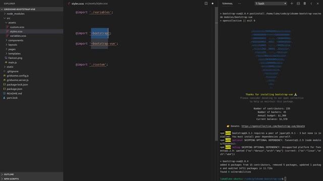 Setting Up Bootstrap Vue With Gridsome смотреть онлайн