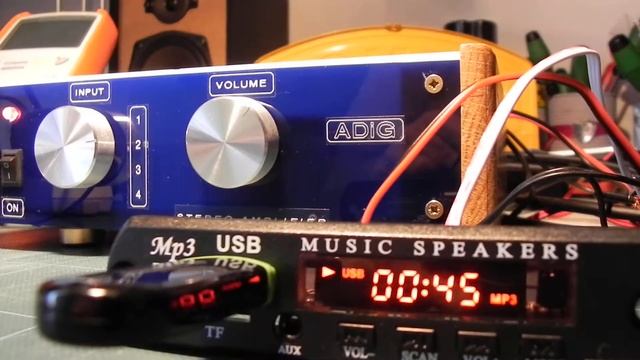 MINI PLAYER LETTORE MUSICALE USB SD FM AUX смотреть онлайн