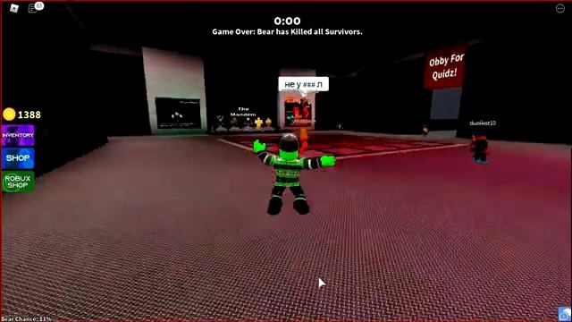 Выжил и стал МЕДВЕДЕМ в игре Roblox Bear(Alpha). смотреть онлайн