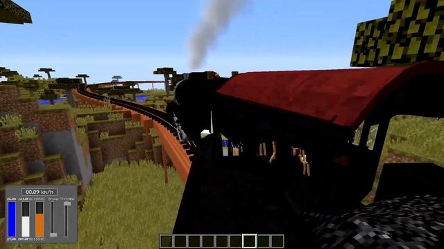 Minecraft Immersive Railroading Train Ride 2 смотреть онлайн