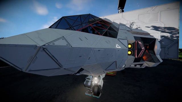 Al Dhanab // light-class airliner | Space Engineers смотреть онлайн