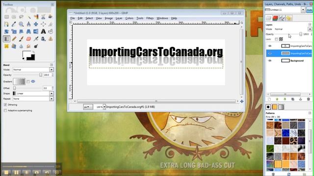 How To Make A Website Logo With GIMP смотреть онлайн
