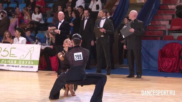 Литвинов Владимир - Николаева Ольга, 1/4 Rumba смотреть онлайн