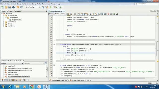 Zoom In Zoom Out Image Part#2-Tutorial Java Image смотреть онлайн