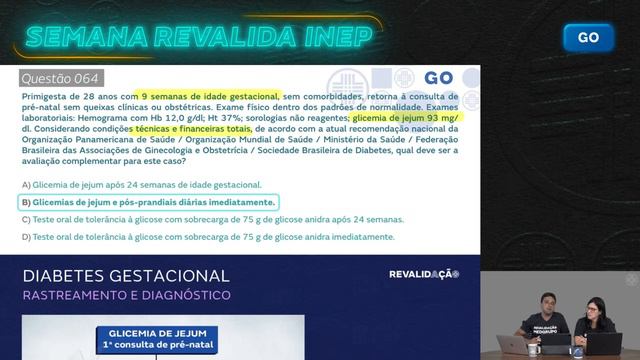 Semana Revalida INEP - GO смотреть онлайн