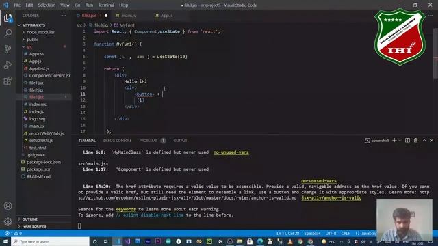 React useState | React hooks | React function component (Urdu/Hindi) in 10 minutes, iHi смотреть онлайн