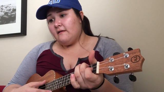 ADELE -When we were young (ukulele cover) смотреть онлайн