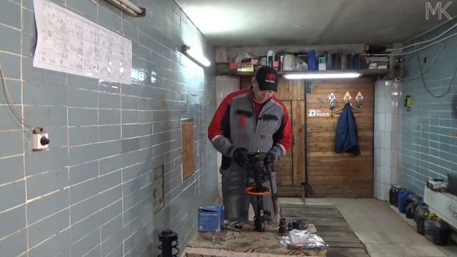 Сборка амортизатора Toyota Opa смотреть онлайн