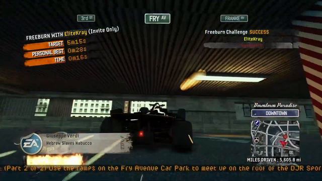 Burnout Paradise PS4 - Tran-sports WR 28.62 смотреть онлайн