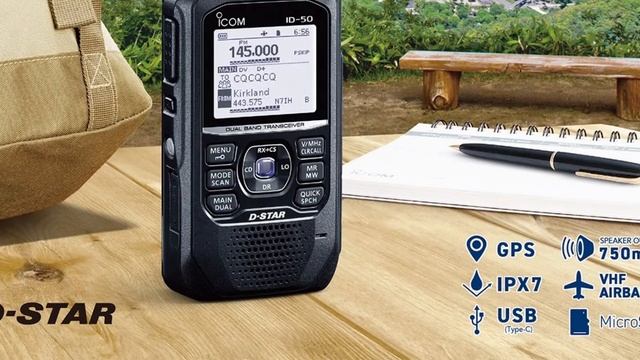 NEW ! ICOM ID-50 Announced (Replaces ID-51) смотреть онлайн