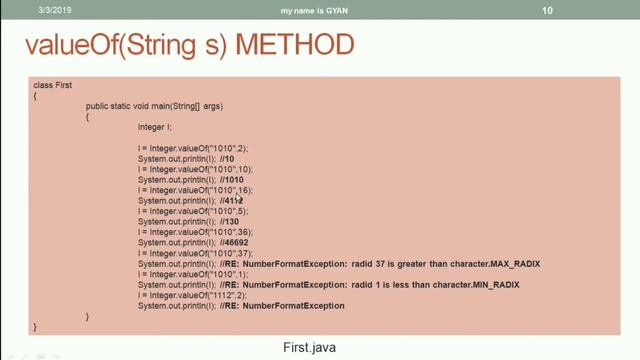 Wrapper Classes in Java | #3 | Various valueOf() Methods | Substitute of Constructors смотреть онлайн