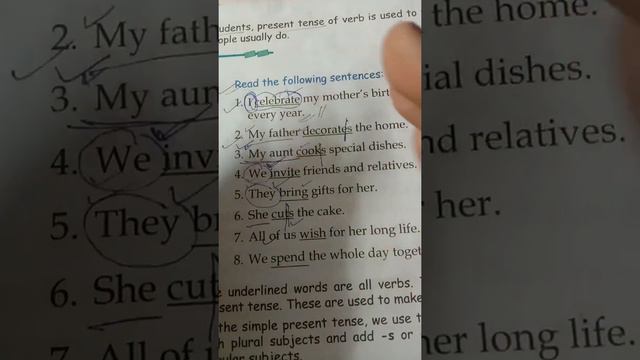 Class -3,chapter -9, Simple present tense. смотреть онлайн