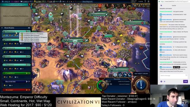 Civ6: Montezuma, Emperor, Part 12 FINAL смотреть онлайн