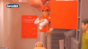 Брудер Скорая помощь Распаковка и обзор/Sprinter Ambulanz mit Fahrer – 02536 – Bruder Spie