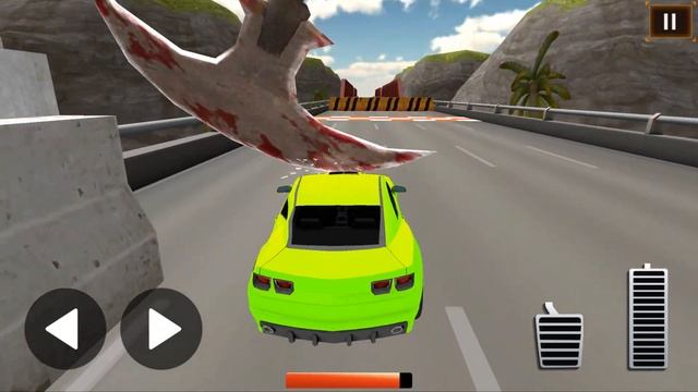 DEADLY RACE #29 Green Sport Car Bumps Challenge 3d Gameplay Android IOS смотреть онлайн