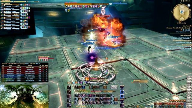 A6S Clear (BLM PoV) | Final Fantasy XIV: Heavensward смотреть онлайн