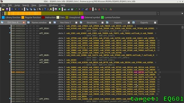 Nissan ECU ROM reverse engineering. 1: A2L cross-referencing смотреть онлайн