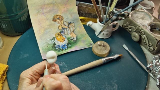 Мастер класс "Пасхальное чудо" часть 1,сложность 7 смотреть онлайн