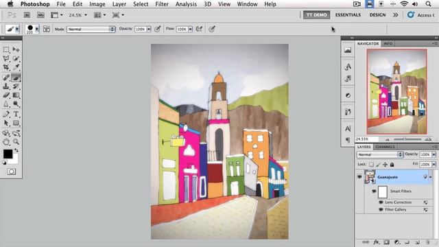 Adobe Photoshop CS5 Extended Essentials (Chapter 9 - Part 4) смотреть онлайн