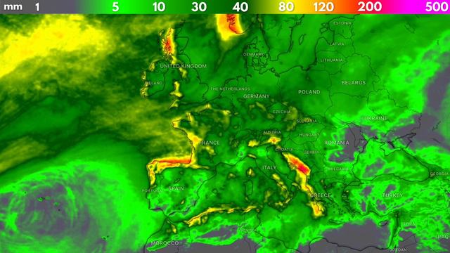 Europe Weather: Colder Air, Flooding Rain, and Heavy Mountain Snow + California Tornadoes/Floods смотреть онлайн