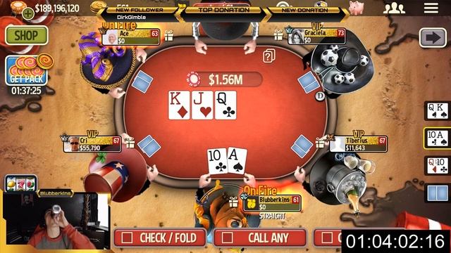 Governor Of Poker 3 - Diamond In 2 Hours and 5 minutes смотреть онлайн
