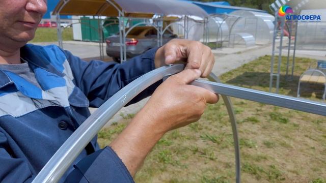 Сборка парника #Агросфера Надёжный-Премиум - Видеоинструкция / агросфера.рф