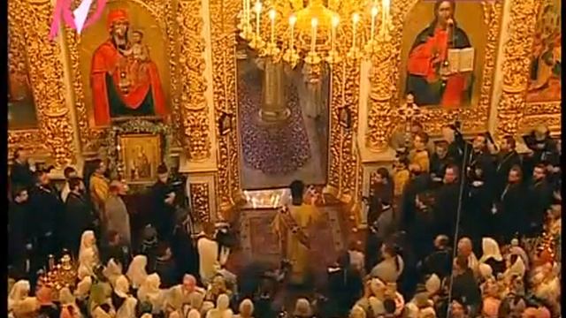 Праздничная Божественная Литургия Успенский собор Киево Печерской Лавры 28 07 15г смотреть онлайн
