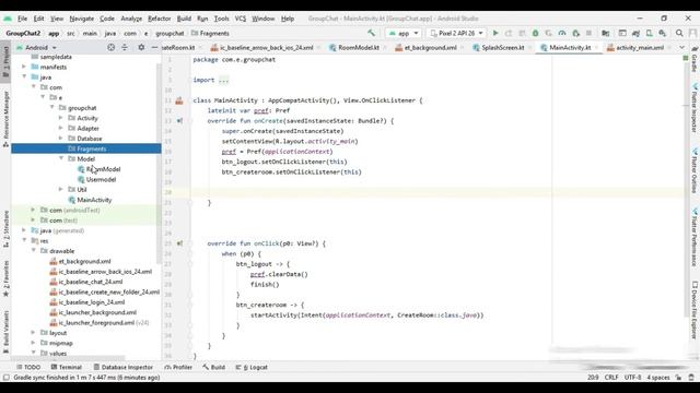 [Part-7] Create Viewpager2 for public; private rooms in android studio | Game App Studio смотреть онлайн