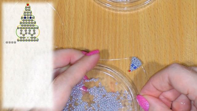 Мышка из бисера + пошаговая схема / Mouse bead + step by step scheme смотреть онлайн