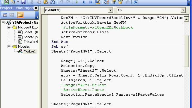 Invoice Sales Reports In MS Excel