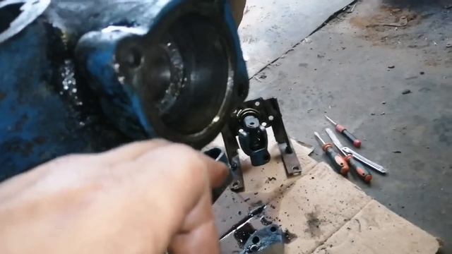 Переделка родного ГУРа трактора Т-40 смотреть онлайн