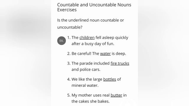 Exercise Of Countable & Countable Noun #englush #education #englishgrammar смотреть онлайн